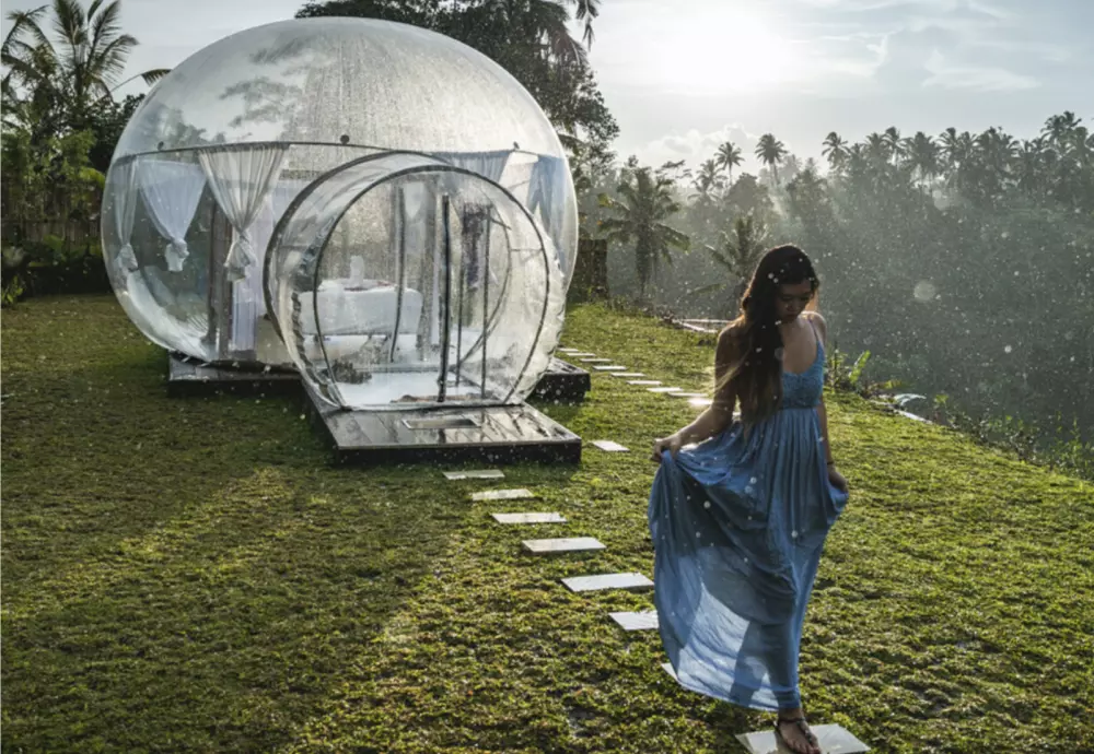 bubble outdoor tent